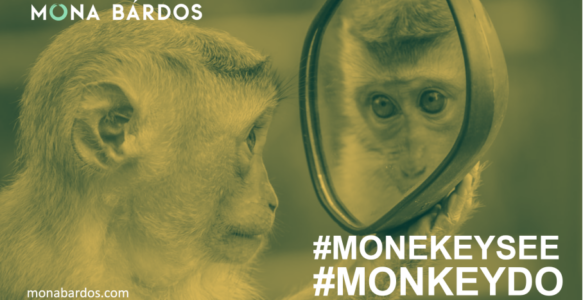Leading by Example: Monkey See, Monkey Do.