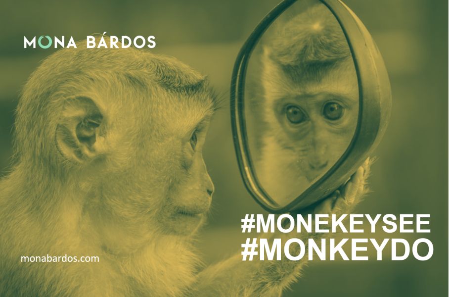 Leading by Example: Monkey See, Monkey Do.